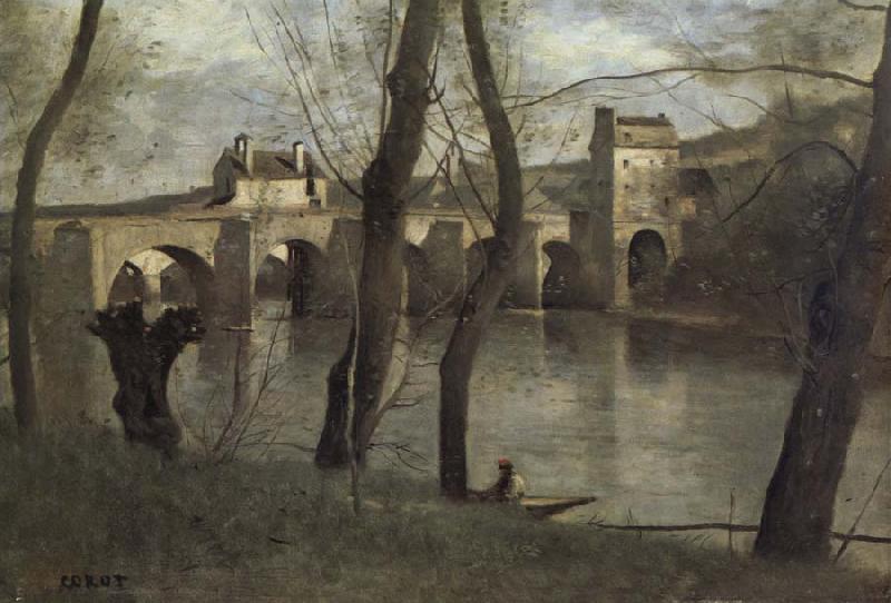 Corot Camille The bridge of Mantes Germany oil painting art